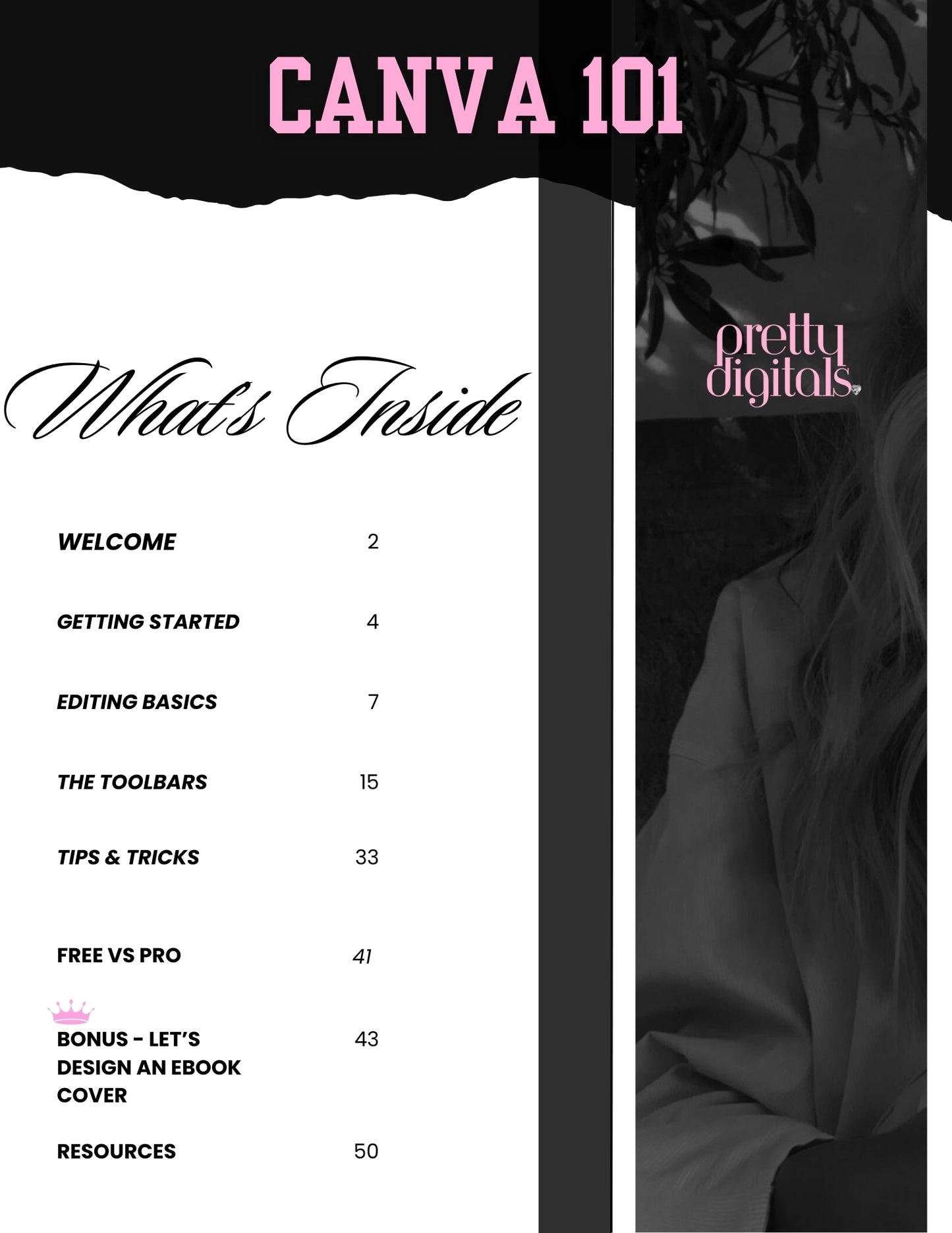 Canva 101 Crash Course Ebook