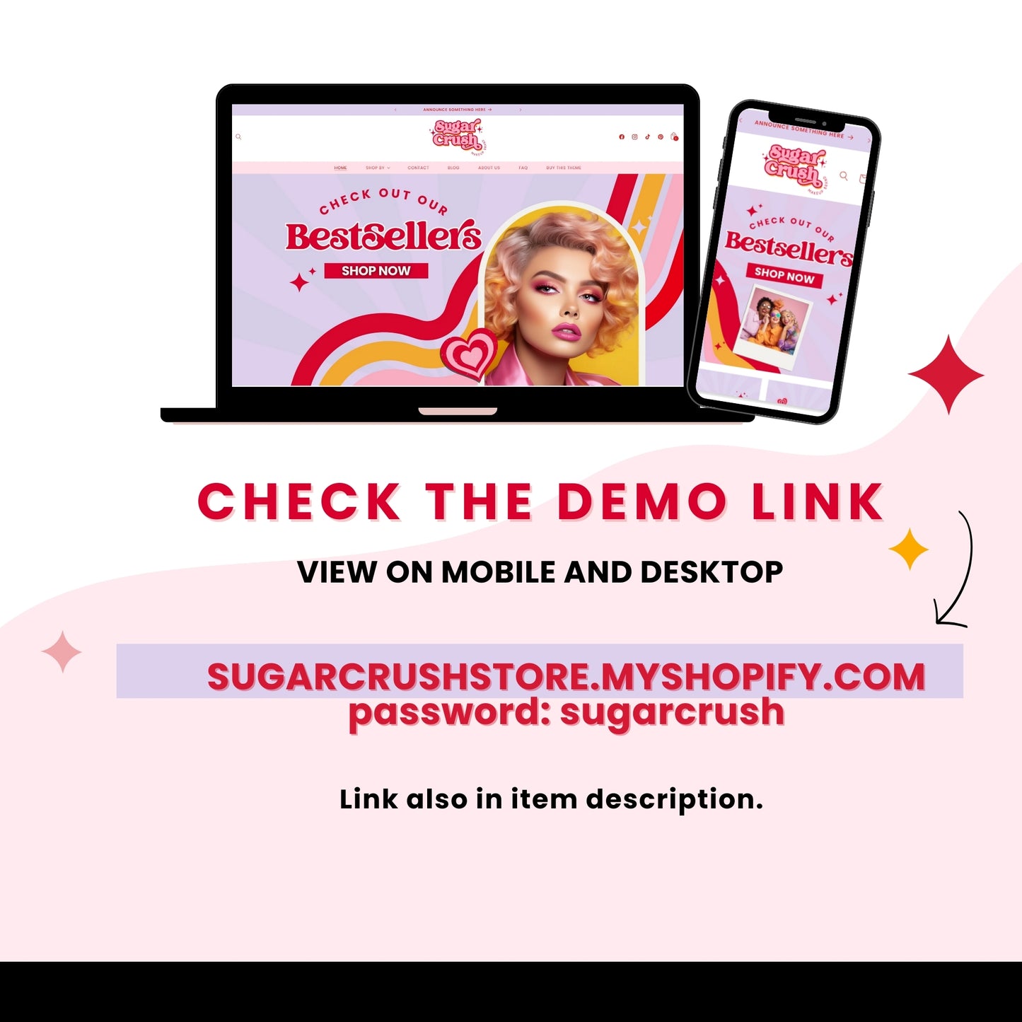 Retro Shopify Theme - Retro Sugar Collection.