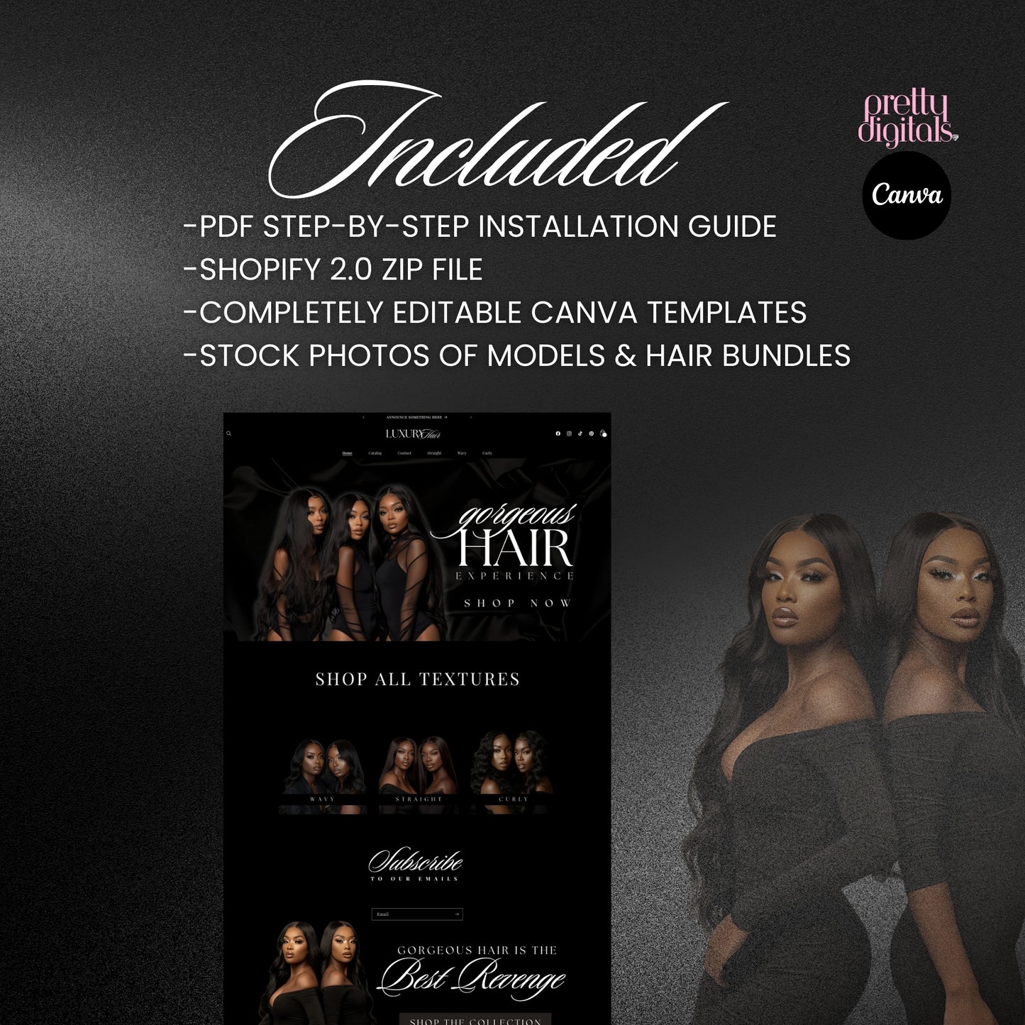 Beauty Shopify Theme - Black Luxury Beauty
