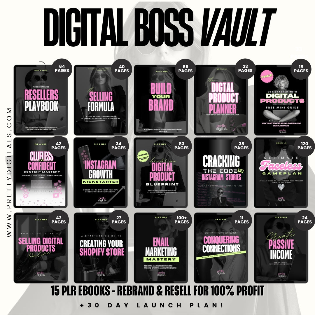 Digital Boss Vault - Learn To Sell Digital products