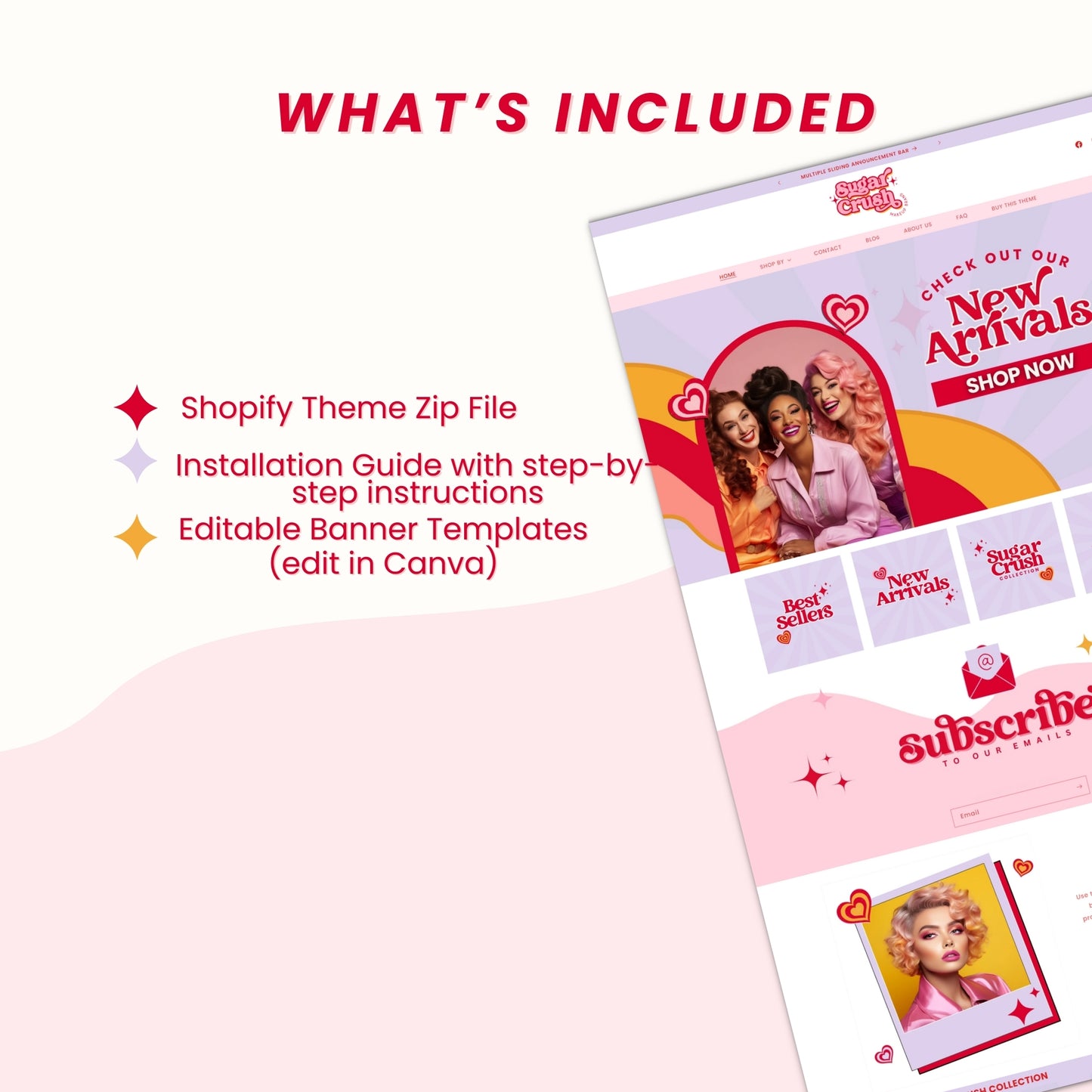 Retro Shopify Theme - Retro Sugar Collection.