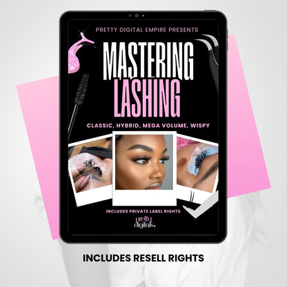 Mastering Lashing Ebook