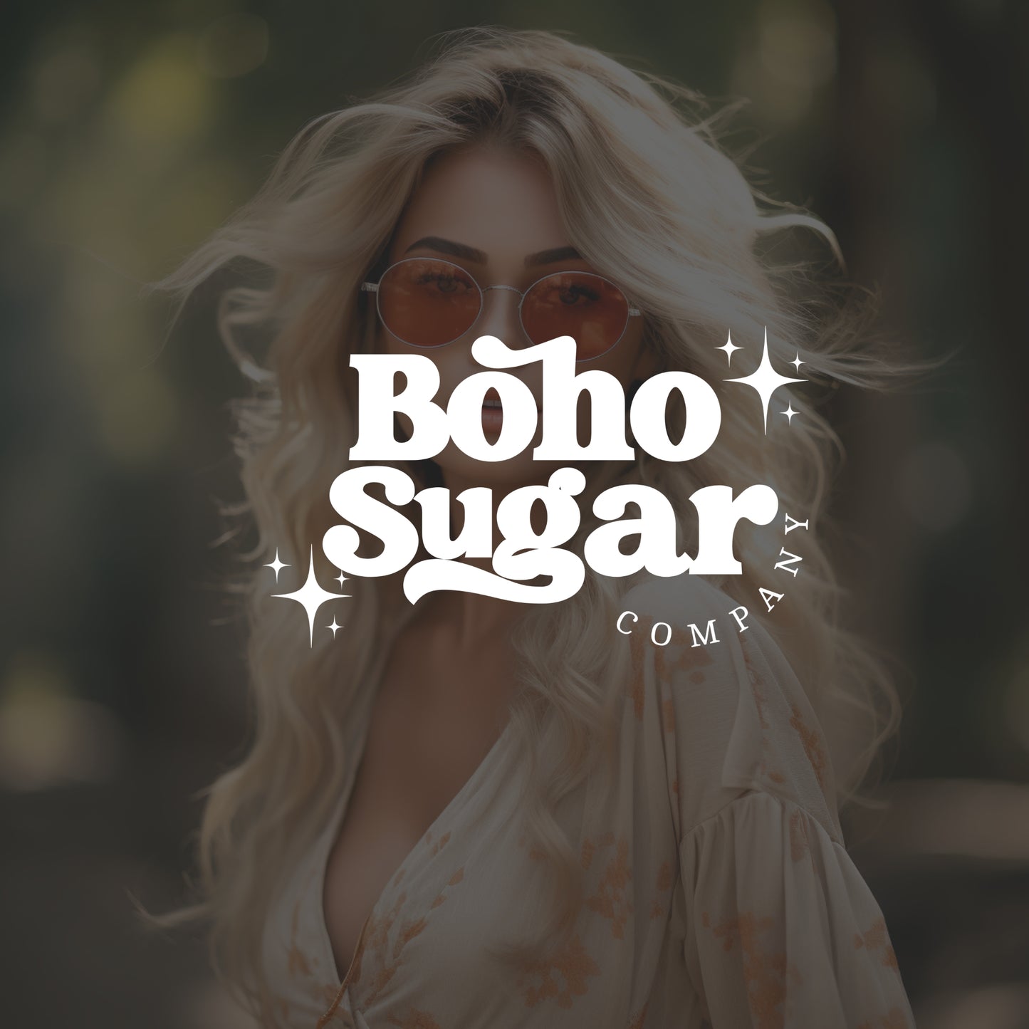 Premade BOHO Logo Design- I'll edit with your business name