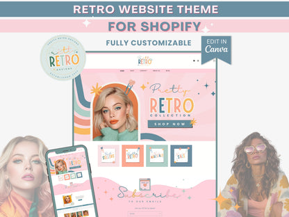 Bright Vintage Retro Shopify Theme