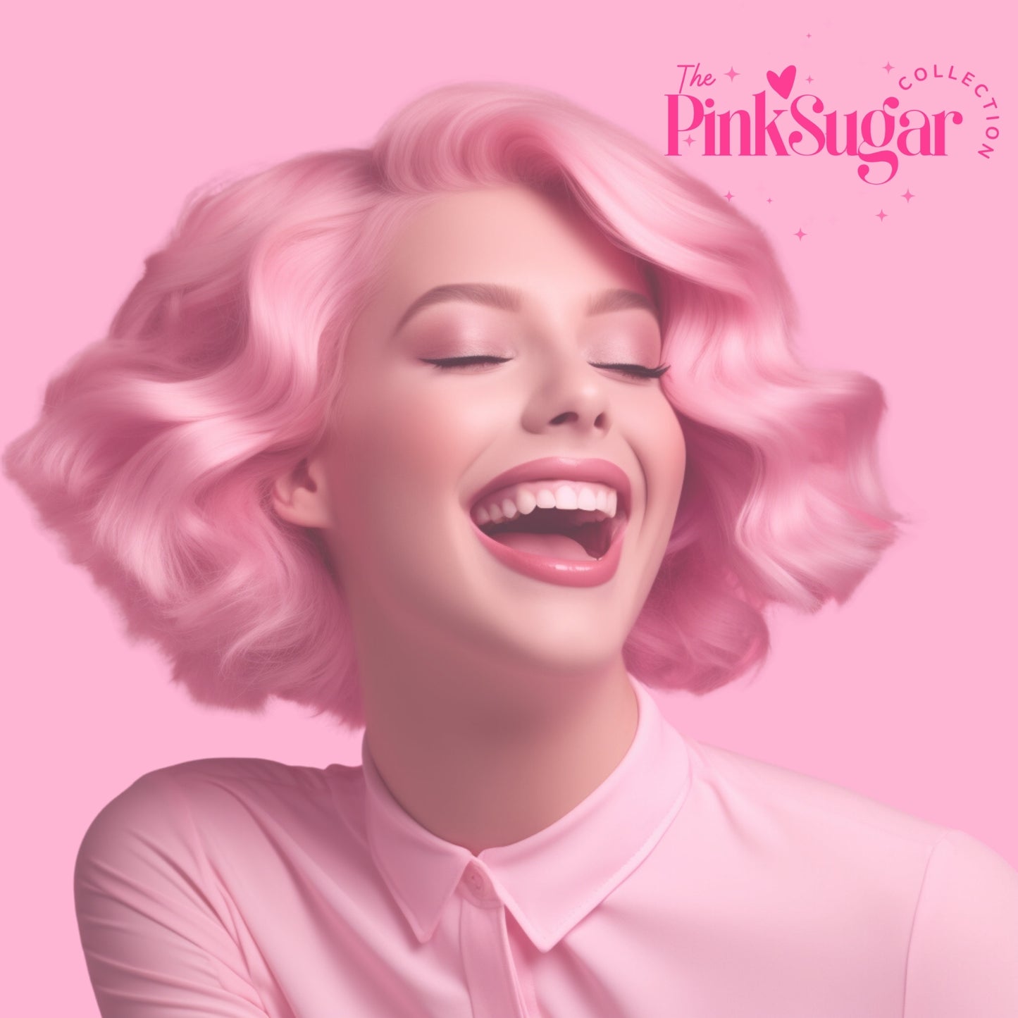 Pink Sugar Retro Editable Branding Kit