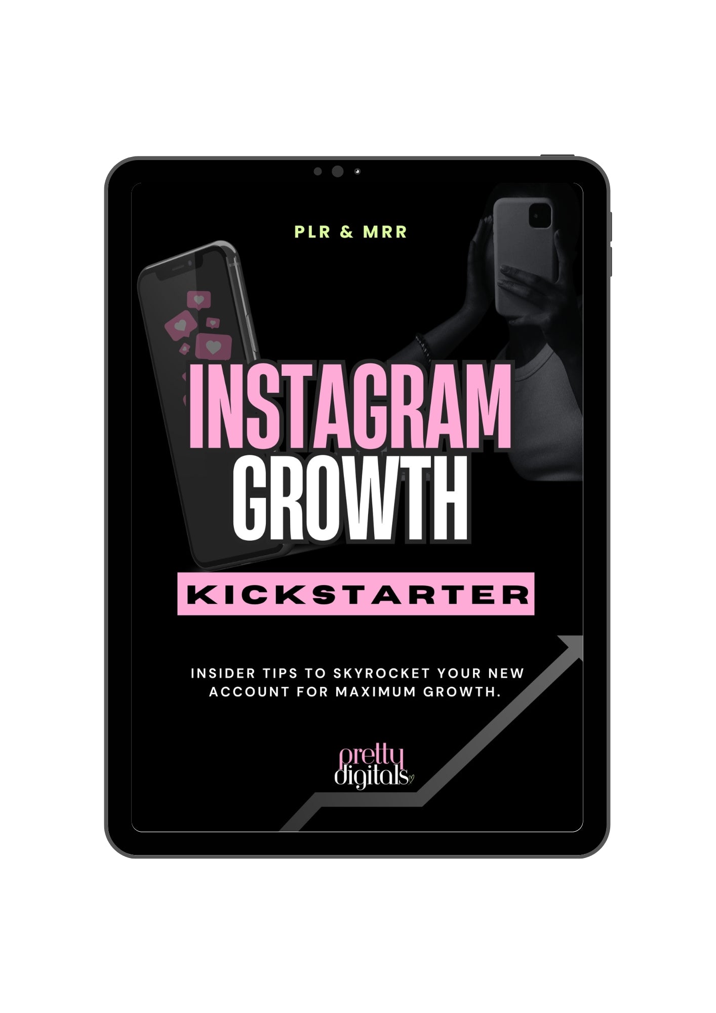 Instagram Growth Kickstarter PLR ebook