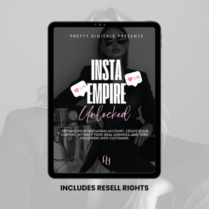 Insta Empire Unlocked PLR Ebook