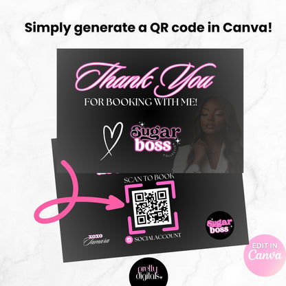 Sugar Boss Branding Kit - Editable with Canva