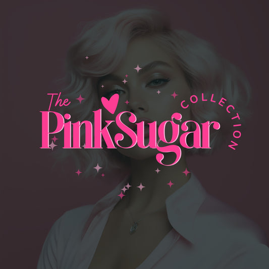 Pink Sugar Retro Editable Branding Kit