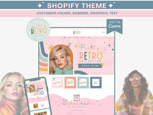 Bright Vintage Retro Shopify Theme