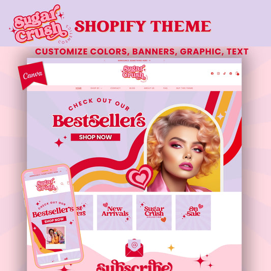 Retro Shopify Theme - Retro Sugar Collection.