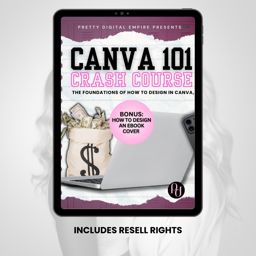 Canva 101 Crash Course Ebook