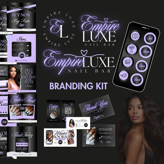 Empire Luxe Editable Branding Kit