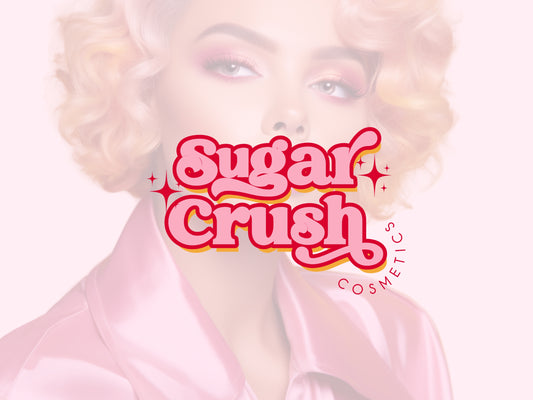 Sugar Crush Retro Branding Set - Editable with Canva